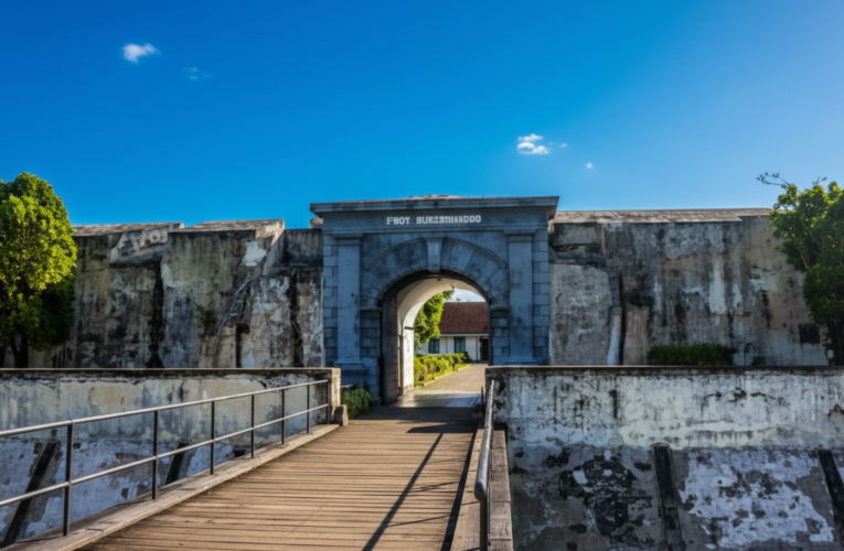 Jejak Kolonial Inggris di Benteng Marlborough Bengkulu
