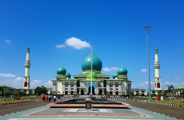 Masjid Raya An-Nur: Kemegahan “Taj Mahal” dari Riau