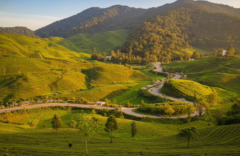 Puncak Bogor – Destinasi Legendaris dengan Hamparan Kebun Teh yang Sejuk
