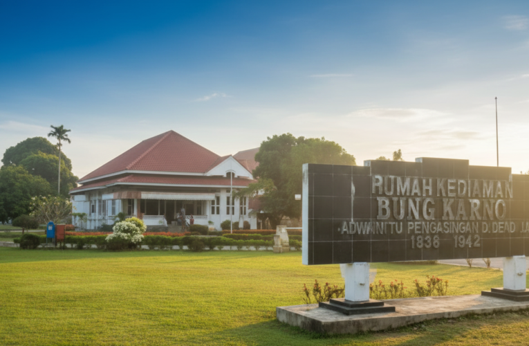Rumah Pengasingan Bung Karno Kota Bengkulu
