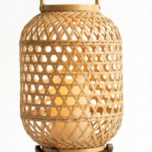 Lampu Bamboo Meja