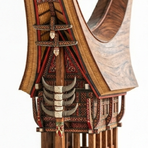 Miniatur Tongkonan