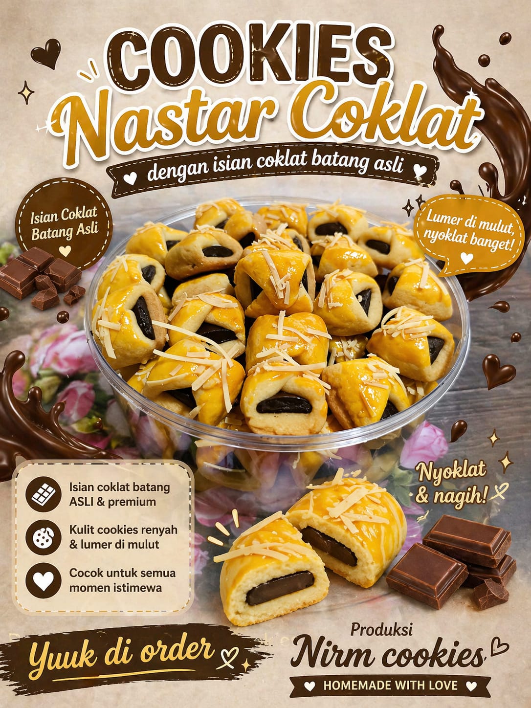 Nastar Coklat Premium